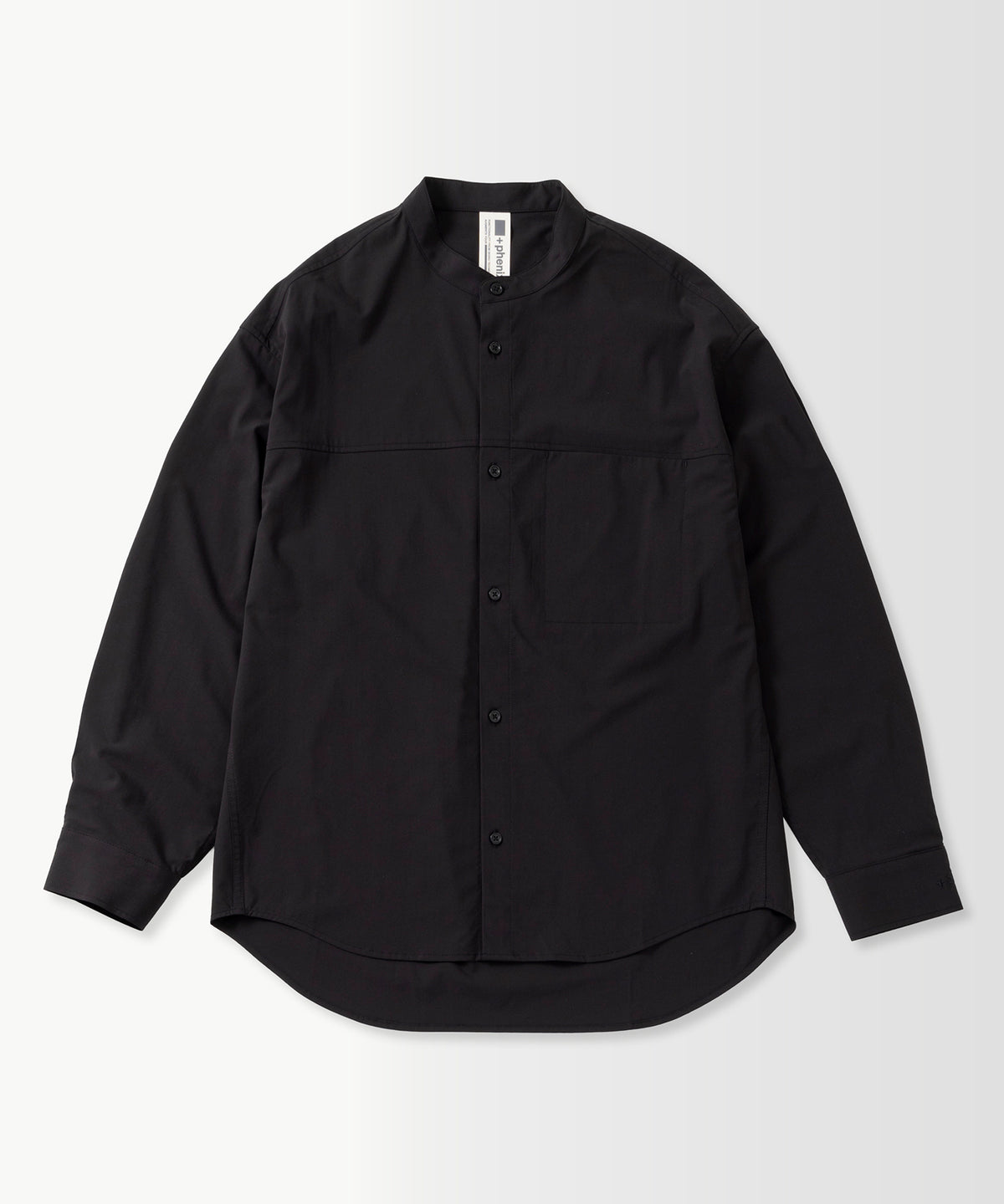 SEAM POCKET BAND COLLAR SHIRT / シームポケット バンドカラーシャツ