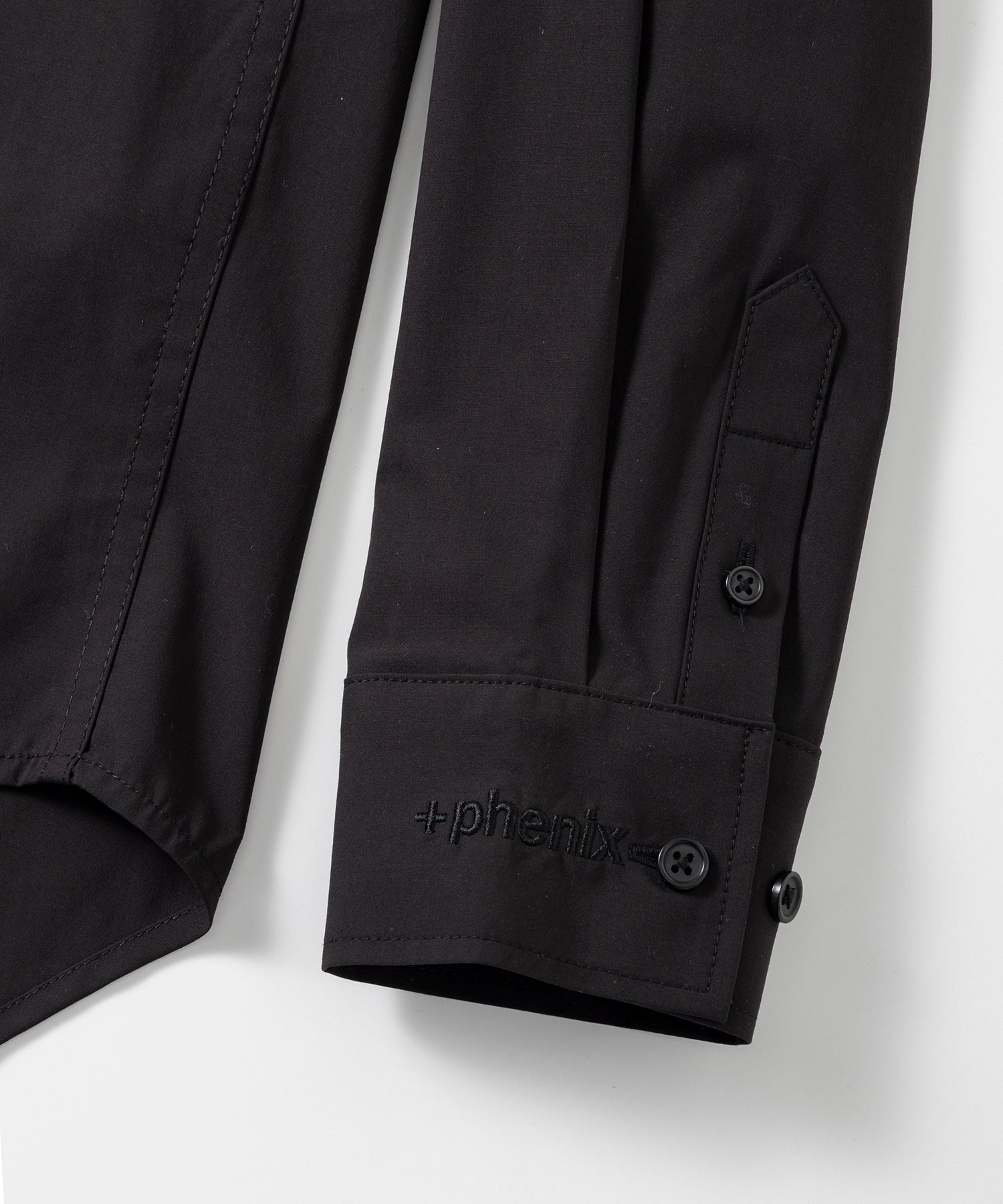 SEAM POCKET BAND COLLAR SHIRT / シームポケット バンドカラーシャツ