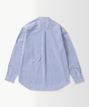 SEAM POCKET BAND COLLAR SHIRT / シームポケット バンドカラーシャツ