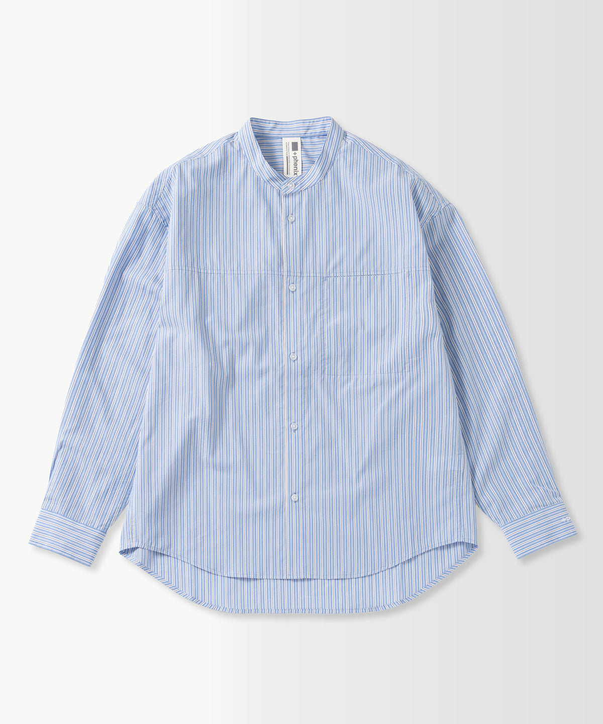 SEAM POCKET BAND COLLAR SHIRT / シームポケット バンドカラーシャツ