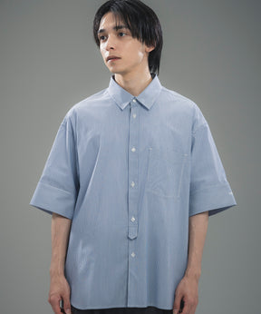 CUFFED SHORT SLEEVE SHIRT / カフスショートスリーブシャツ