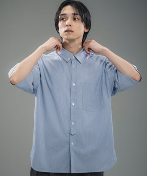 CUFFED SHORT SLEEVE SHIRT / カフスショートスリーブシャツ