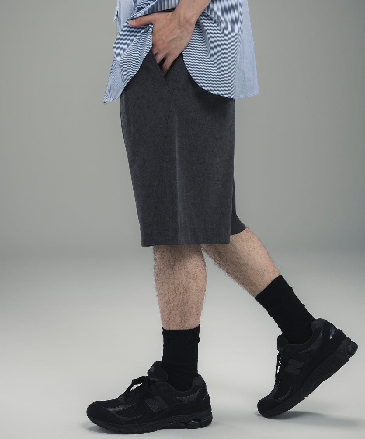 2-TUCK HALF SLACKS / ツータック ハーフスラックス