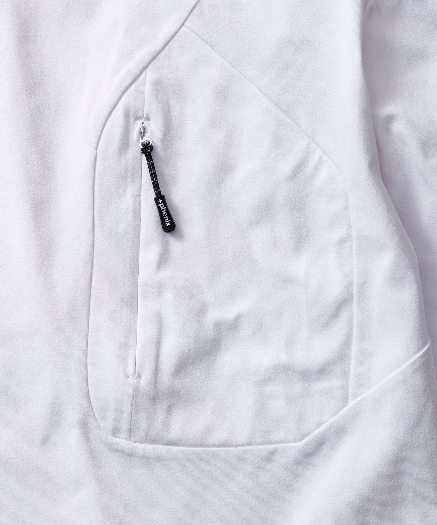 HIDDEN ZIP POCKET LONG SLEEVE TEE / コンシールファスナーポケット ロングスリーブTシャツ