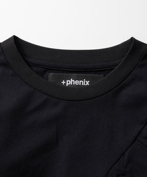 HIDDEN ZIP POCKET LONG SLEEVE TEE / コンシールファスナーポケット ロングスリーブTシャツ