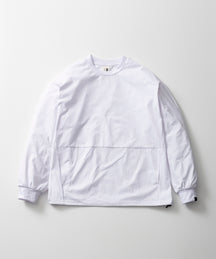 DRAWSTRING LONG SLEEVE TEE / ドローストリングロングスリーブTシャツ