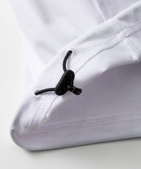 DRAWSTRING LONG SLEEVE TEE / ドローストリングロングスリーブTシャツ