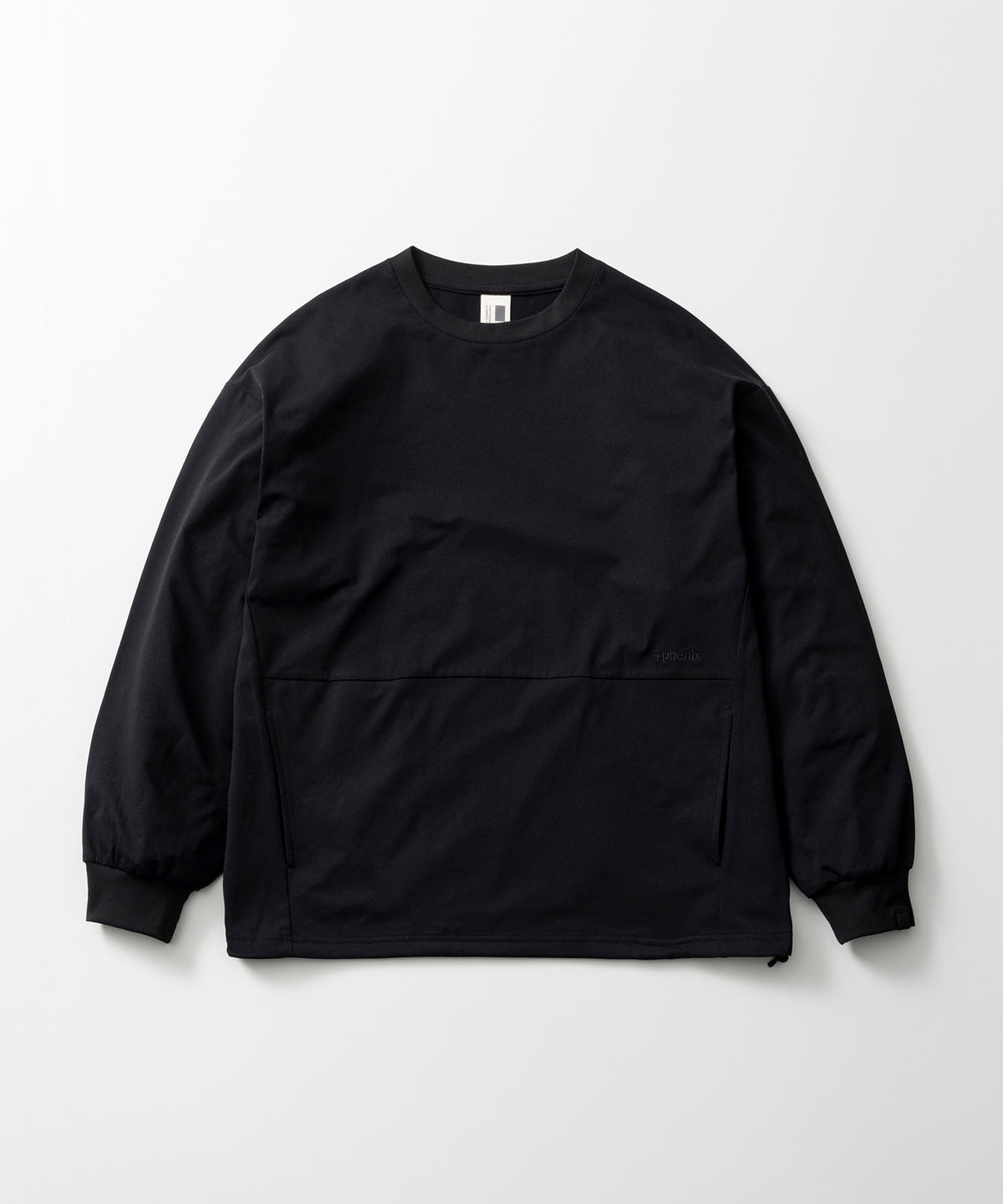 DRAWSTRING LONG SLEEVE TEE / ドローストリングロングスリーブTシャツ