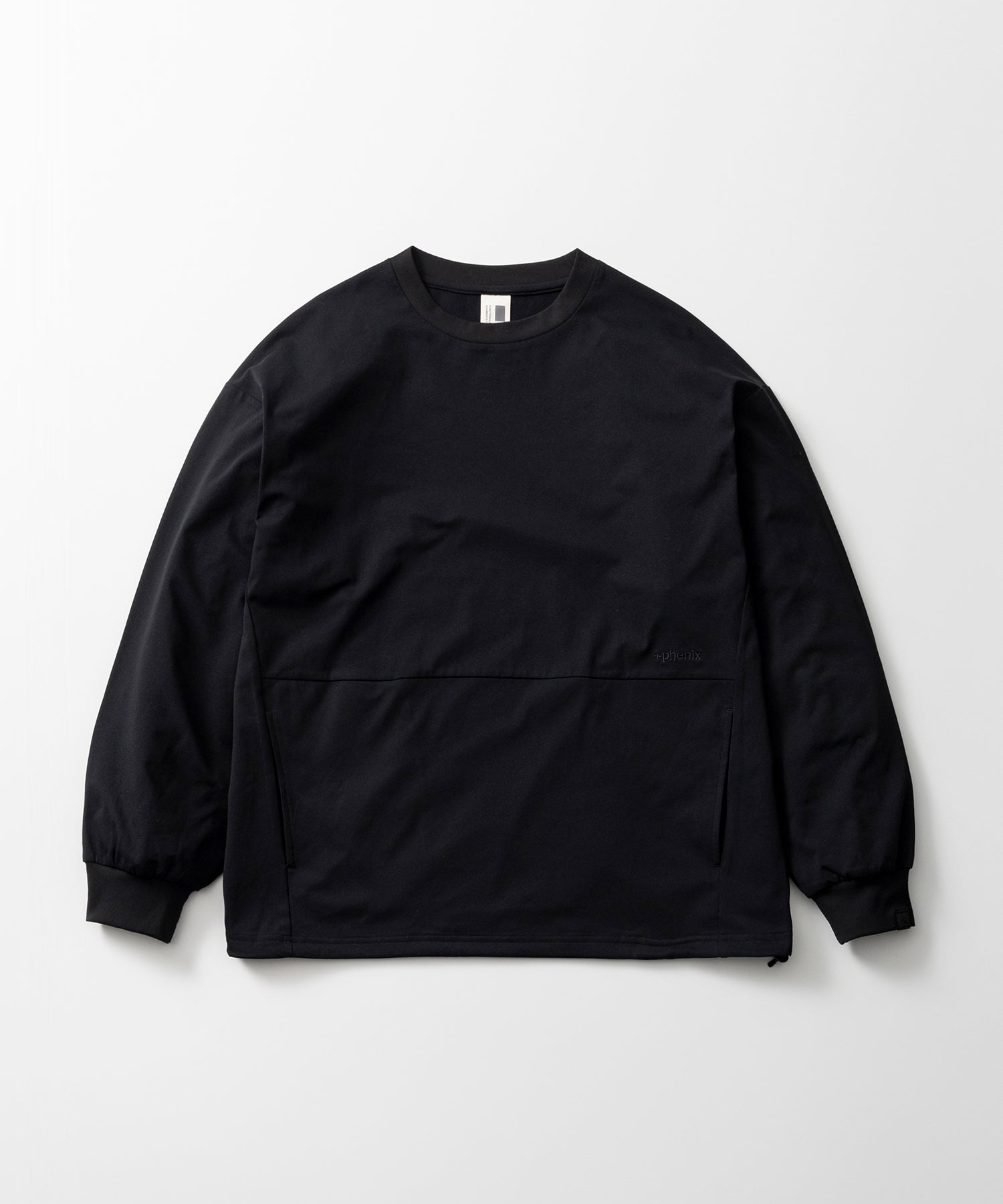 DRAWSTRING LONG SLEEVE TEE / ドローストリングロングスリーブTシャツ