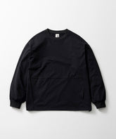 DRAWSTRING LONG SLEEVE TEE / ドローストリングロングスリーブTシャツ