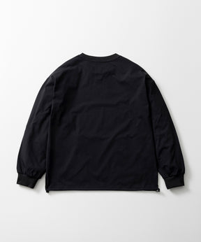 DRAWSTRING LONG SLEEVE TEE / ドローストリングロングスリーブTシャツ