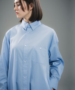 ROUND HEM SHIRT DRESS / ラウンドヘム シャツドレス