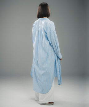 ROUND HEM SHIRT DRESS / ラウンドヘム シャツドレス