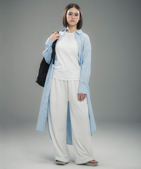 ROUND HEM SHIRT DRESS / ラウンドヘム シャツドレス