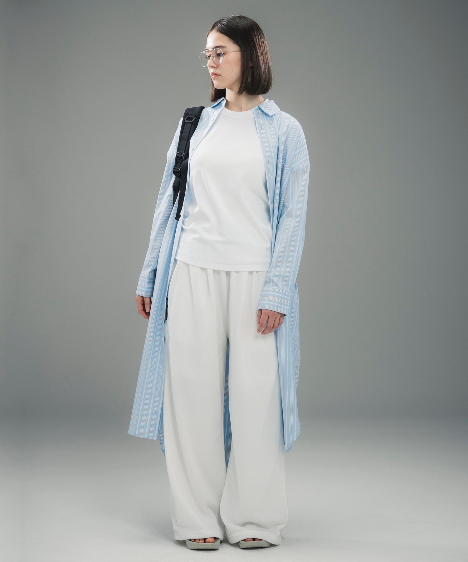 ROUND HEM SHIRT DRESS / ラウンドヘム シャツドレス
