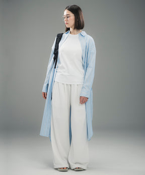 ROUND HEM SHIRT DRESS / ラウンドヘム シャツドレス