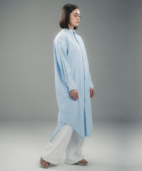 ROUND HEM SHIRT DRESS / ラウンドヘム シャツドレス