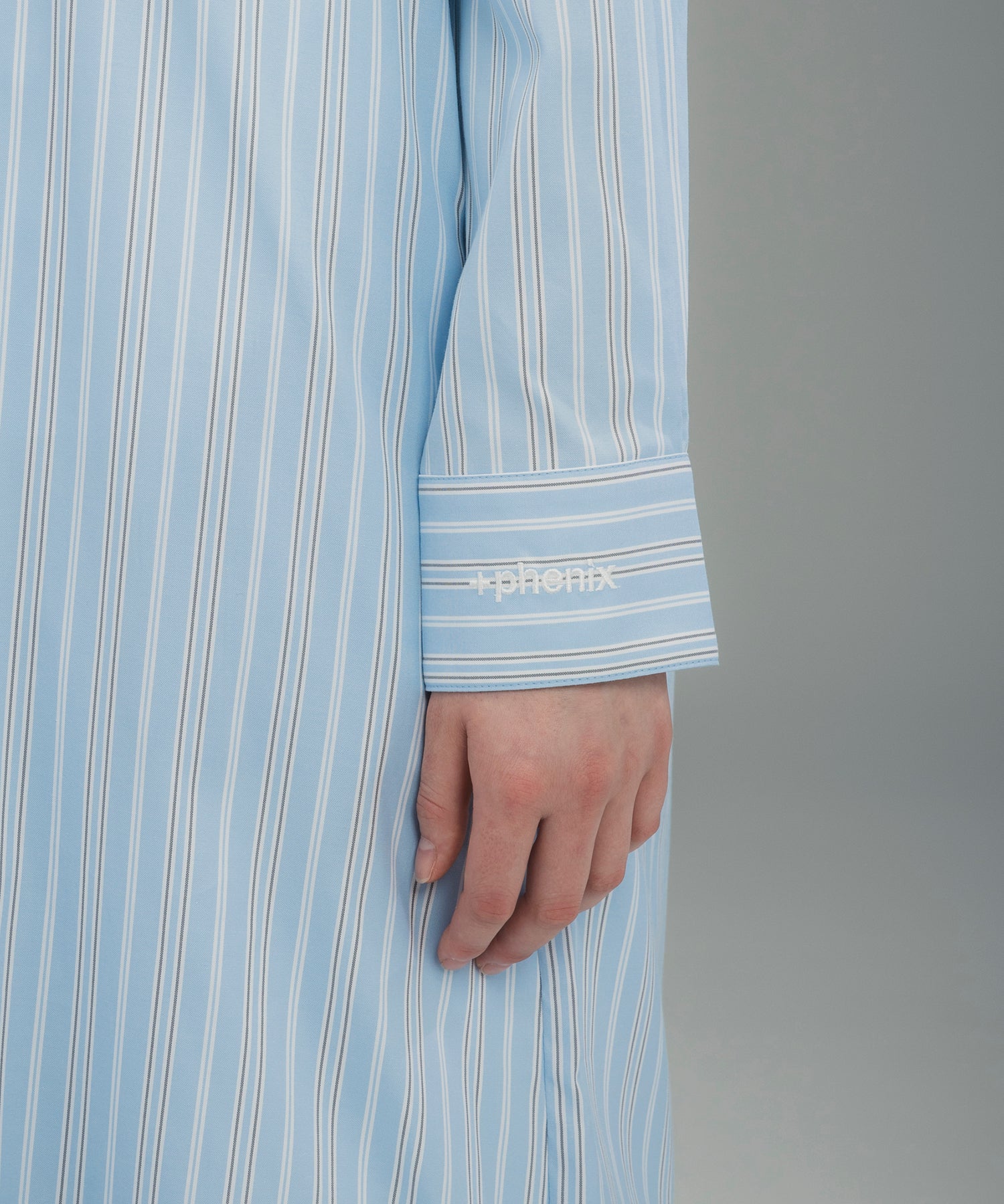 ROUND HEM SHIRT DRESS / ラウンドヘム シャツドレス