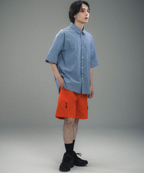 CUFFED SHORT SLEEVE SHIRT / カフスショートスリーブシャツ