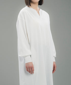 LONG CUFF CUT-AND-SEW DRESS / ロングカフ カットソードレス