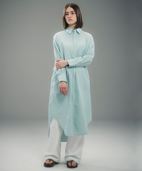 ROUND HEM SHIRT DRESS / ラウンドヘム シャツドレス