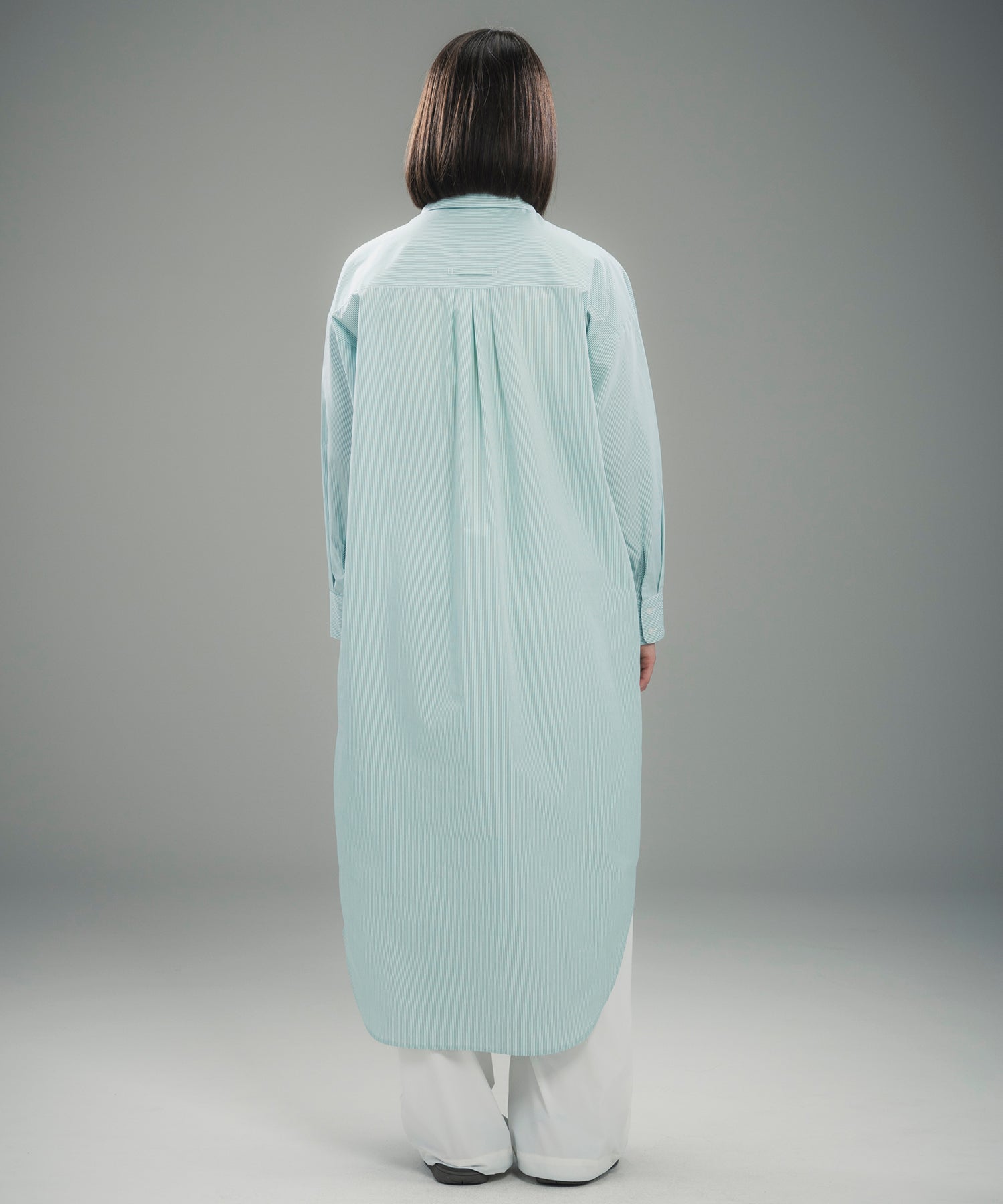 ROUND HEM SHIRT DRESS / ラウンドヘム シャツドレス