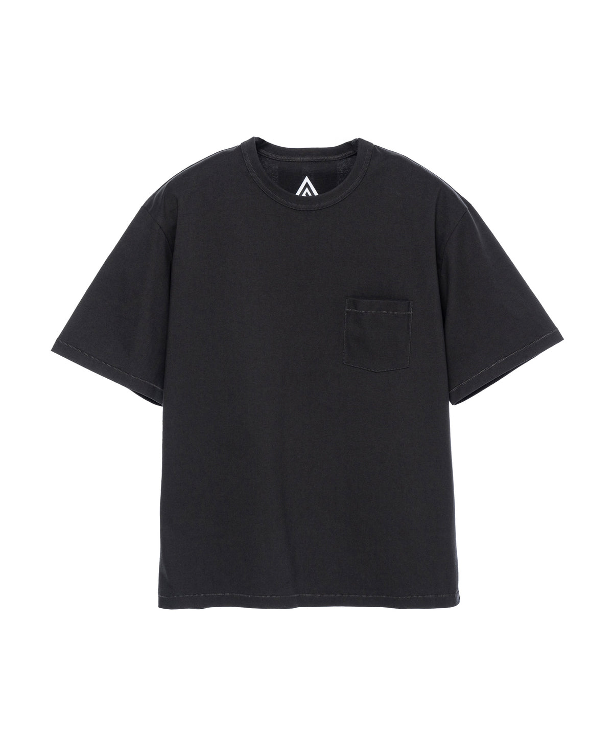 DISTORTED SLOGAN POCKET TEE