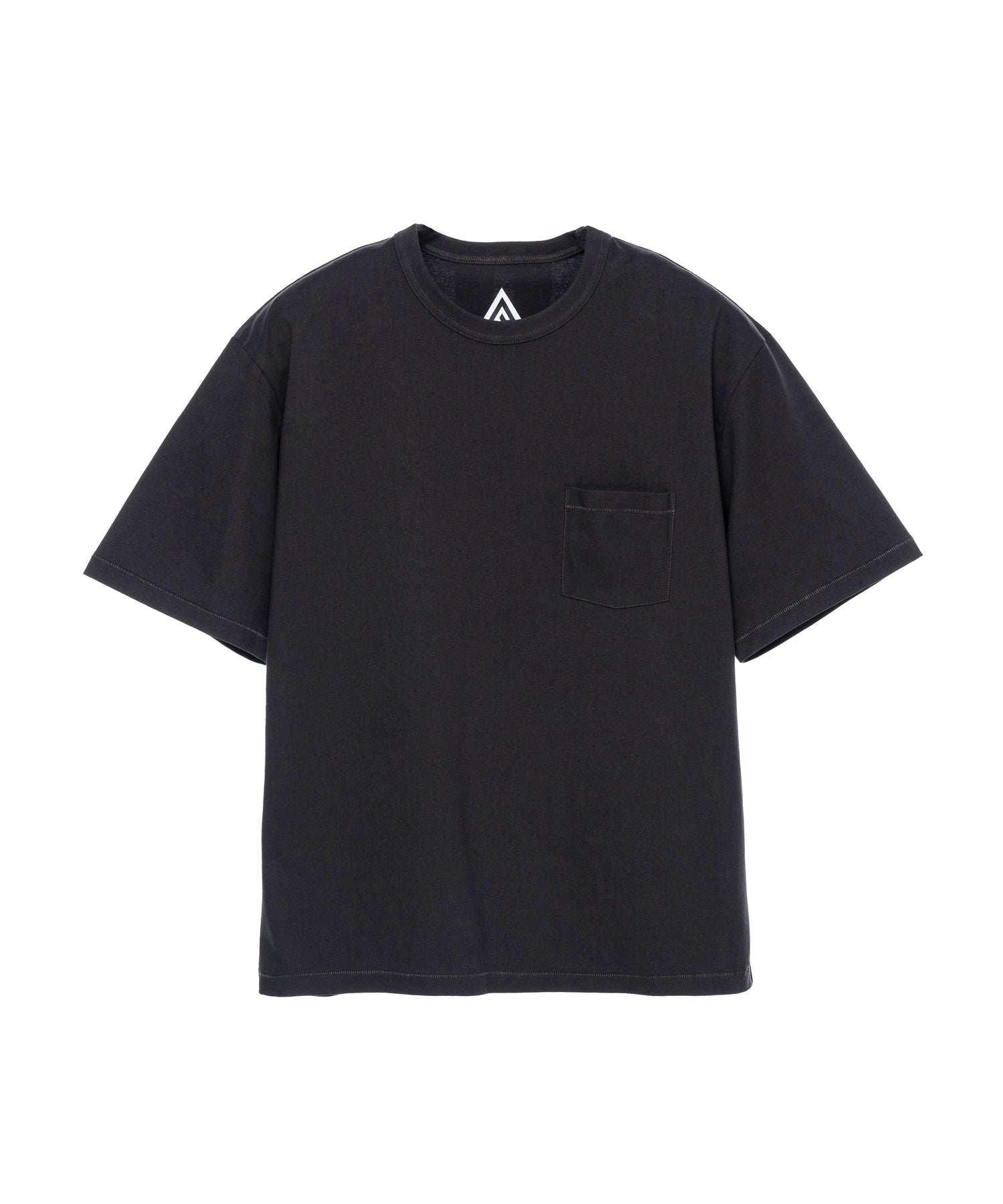 DISTORTED SLOGAN POCKET TEE