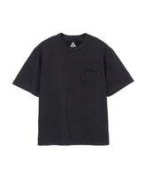 DISTORTED SLOGAN POCKET TEE