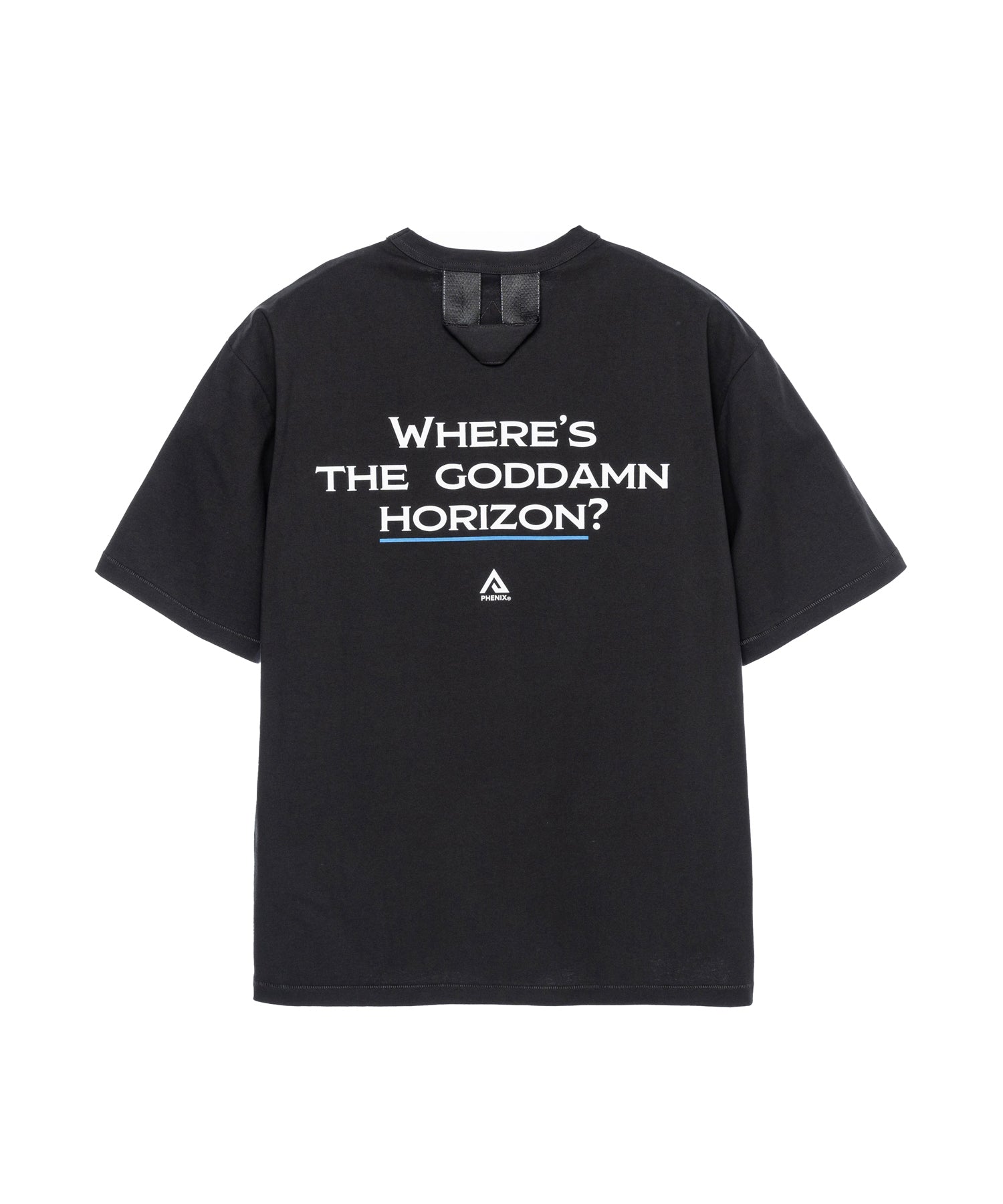 DISTORTED SLOGAN POCKET TEE
