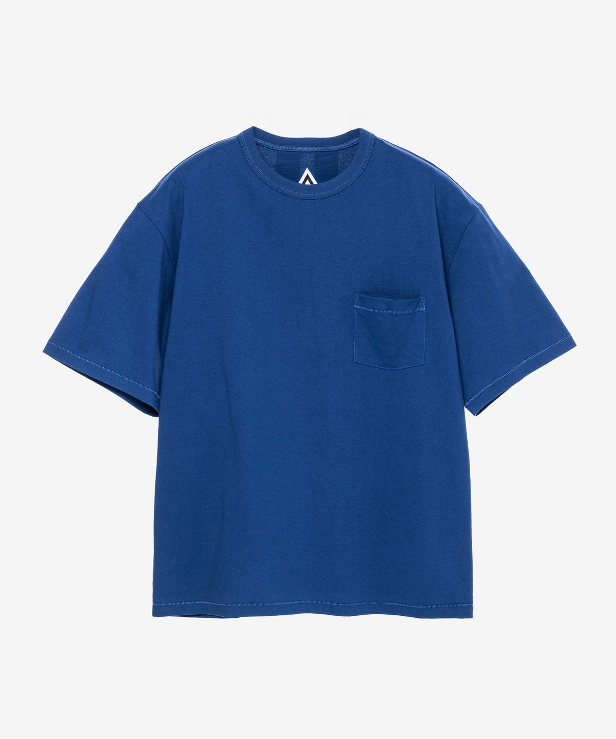 DISTORTED SLOGAN POCKET TEE