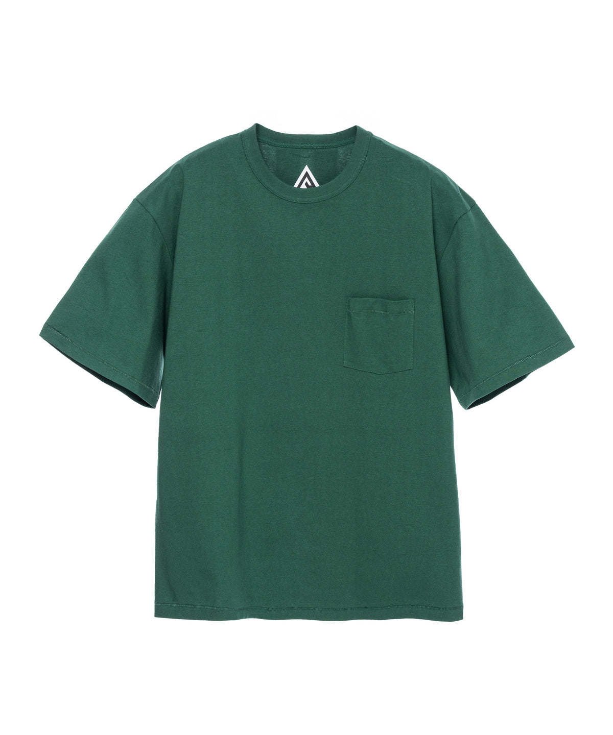 DISTORTED SLOGAN POCKET TEE