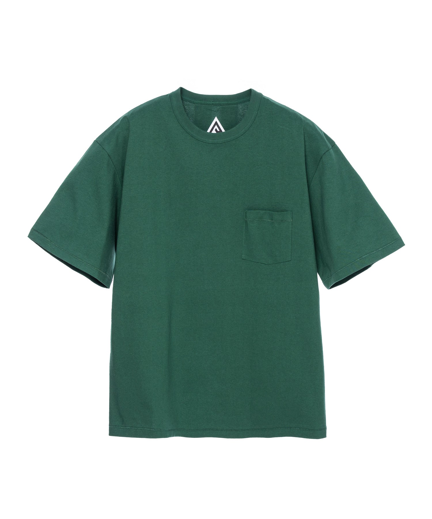 DISTORTED SLOGAN POCKET TEE