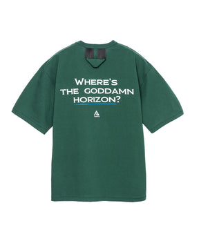 DISTORTED SLOGAN POCKET TEE