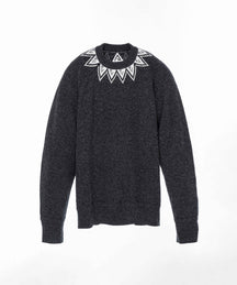 MERINO WOOL P-PATTERN NORDIC P/O