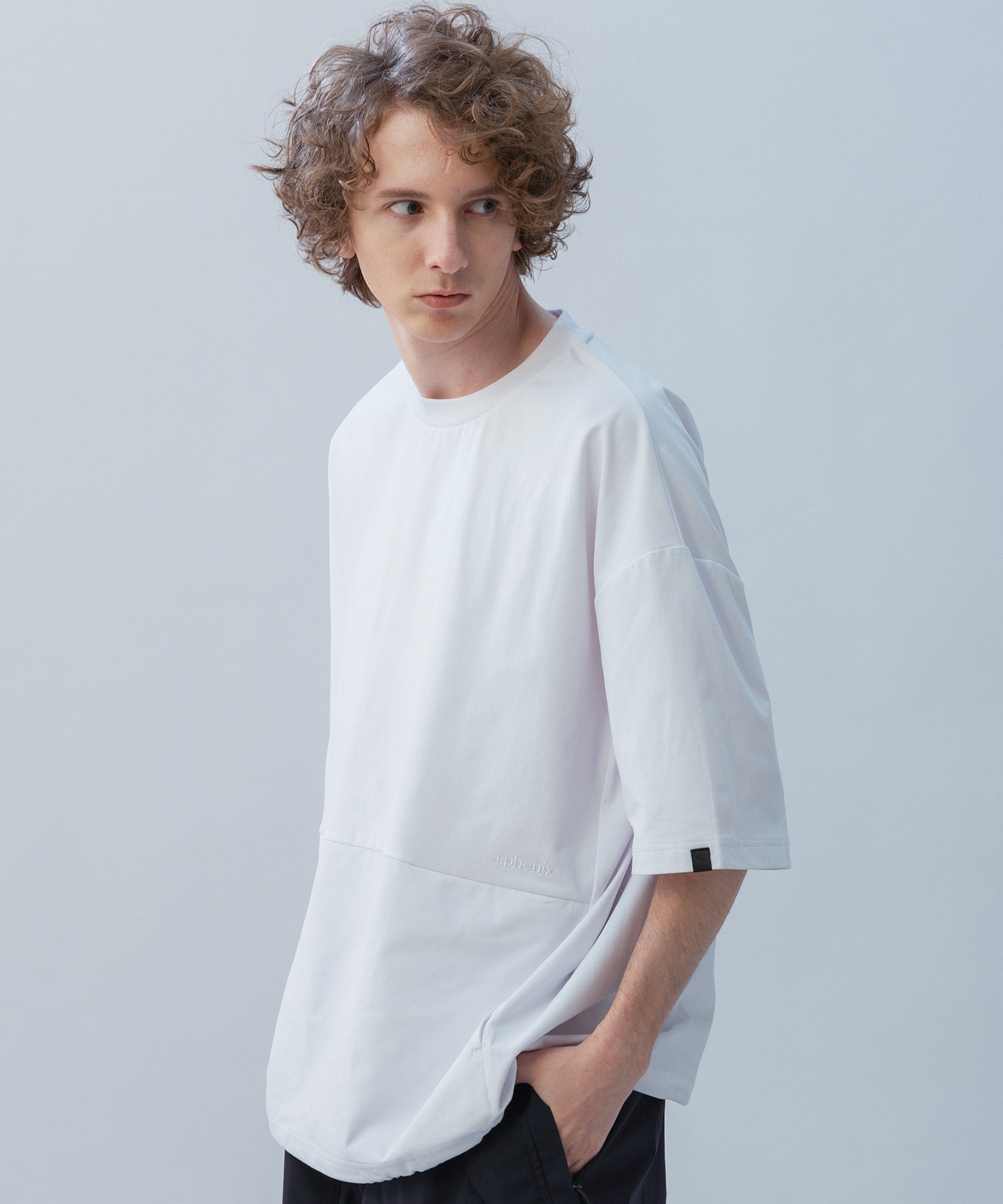 DRAWSTRING SHORT SLEEVE TEE / ドローストリング ショートスリーブ Tシャツ