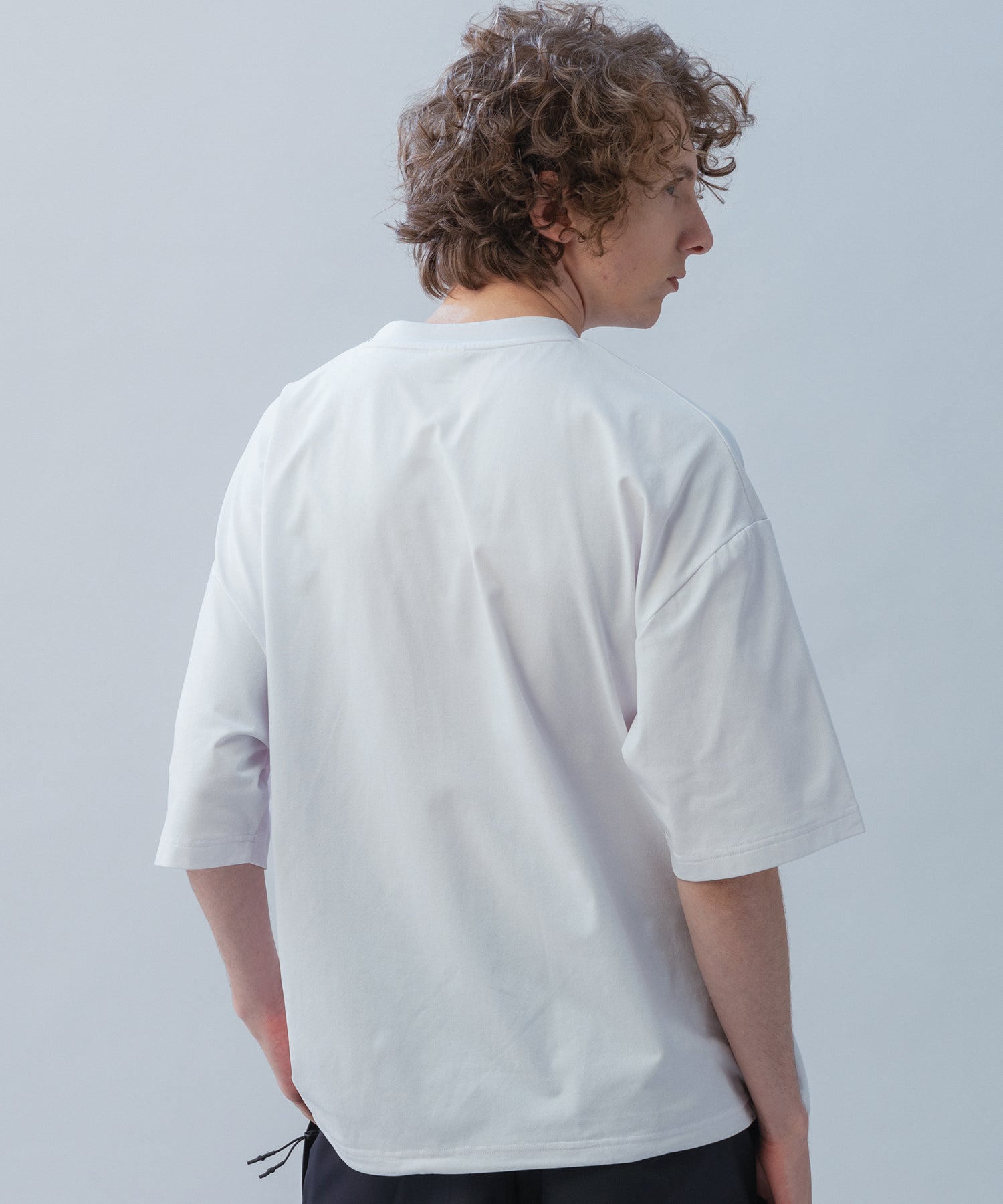 DRAWSTRING SHORT SLEEVE TEE / ドローストリング ショートスリーブ Tシャツ