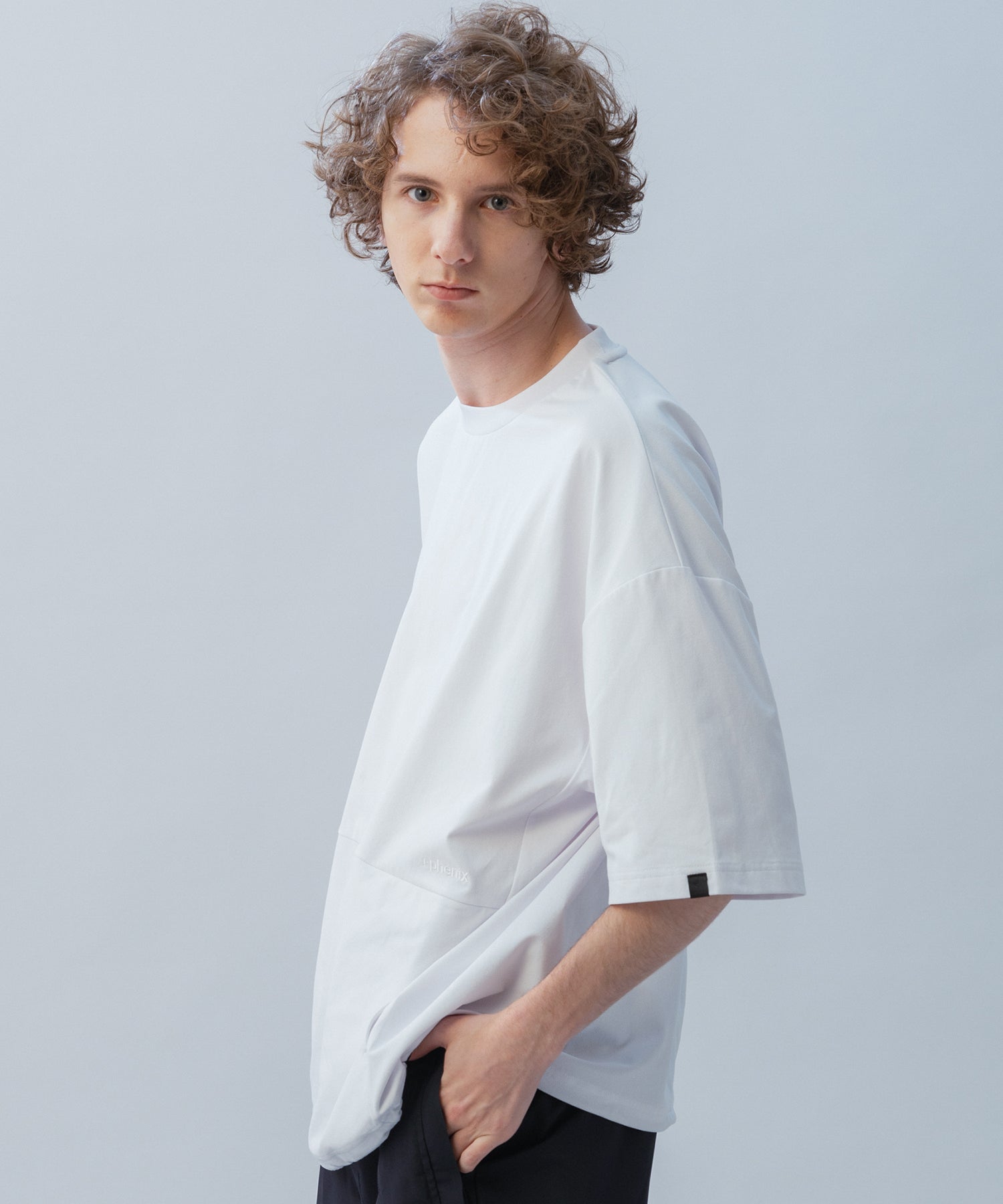 DRAWSTRING SHORT SLEEVE TEE / ドローストリング ショートスリーブ Tシャツ