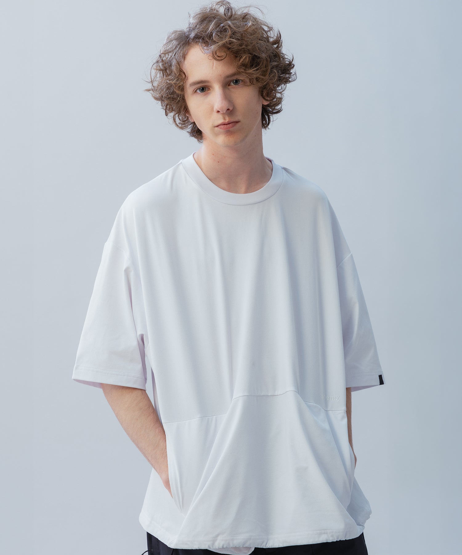 DRAWSTRING SHORT SLEEVE TEE / ドローストリング ショートスリーブ Tシャツ