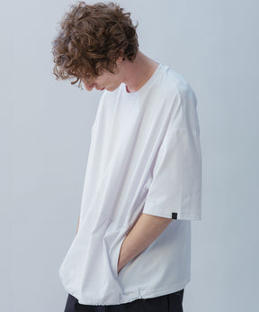DRAWSTRING SHORT SLEEVE TEE / ドローストリング ショートスリーブ Tシャツ