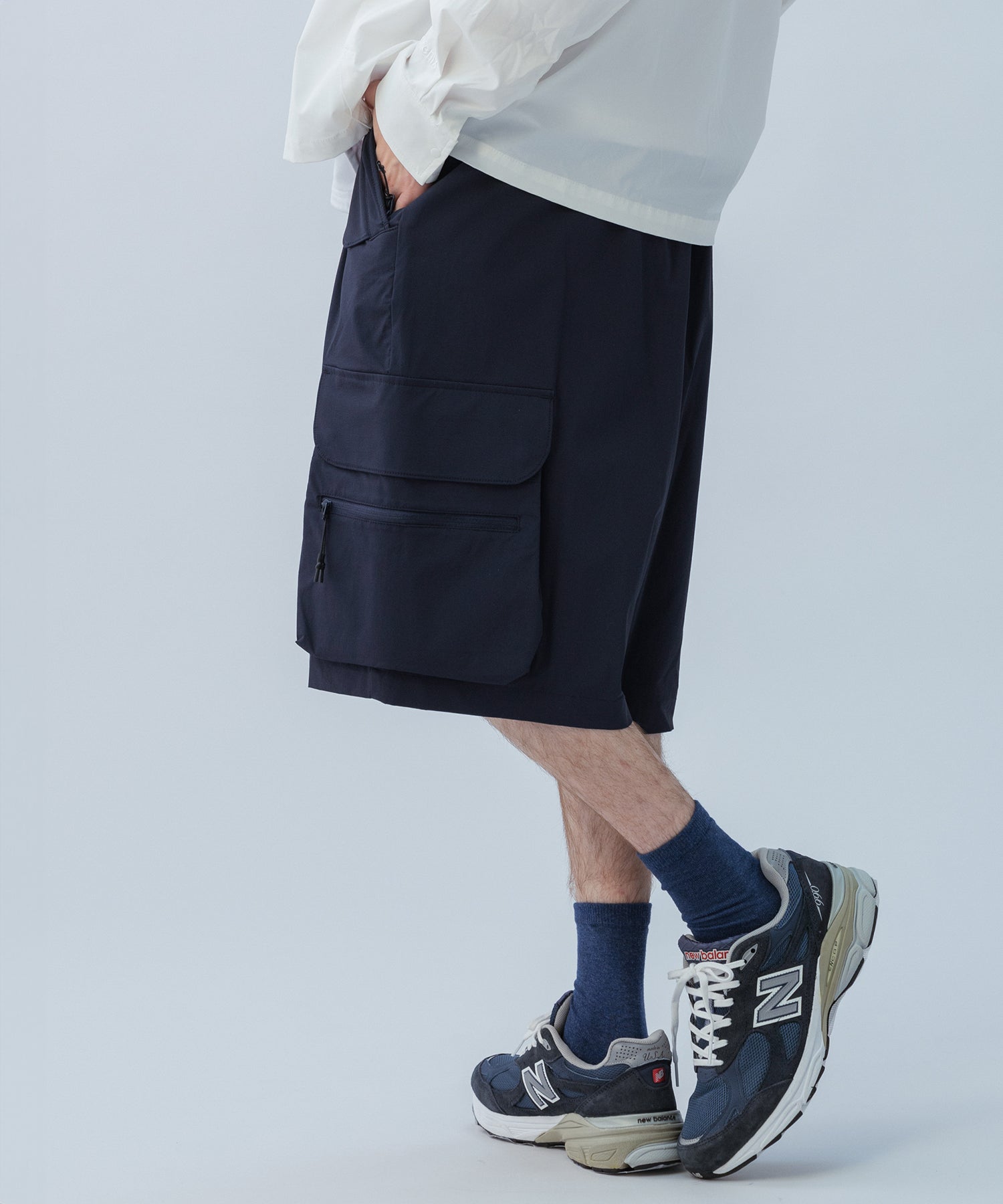 TECH WIDE CARGO SHORTS / テック ワイド カーゴショーツ