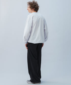 DRAWSTRING LONG SLEEVE TEE / ドローストリングロングスリーブTシャツ
