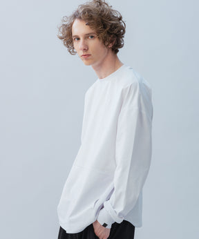 DRAWSTRING LONG SLEEVE TEE / ドローストリングロングスリーブTシャツ