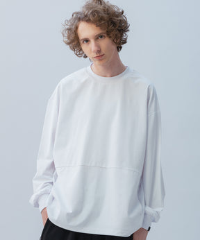 DRAWSTRING LONG SLEEVE TEE / ドローストリングロングスリーブTシャツ