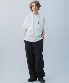 HIDDEN ZIP POCKET SHORT SLEEVE TEE / コンシールファスナーポケット ショートスリーブTシャツ