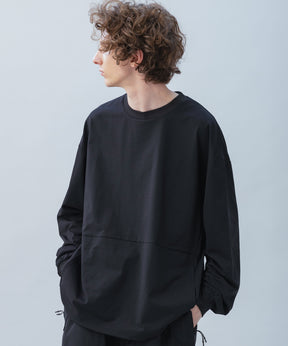 DRAWSTRING LONG SLEEVE TEE / ドローストリングロングスリーブTシャツ