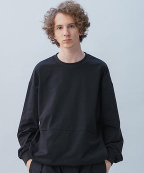 DRAWSTRING LONG SLEEVE TEE / ドローストリングロングスリーブTシャツ