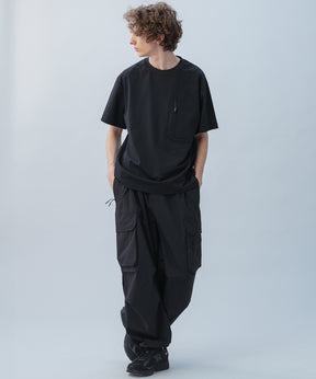 HIDDEN ZIP POCKET SHORT SLEEVE TEE / コンシールファスナーポケット ショートスリーブTシャツ