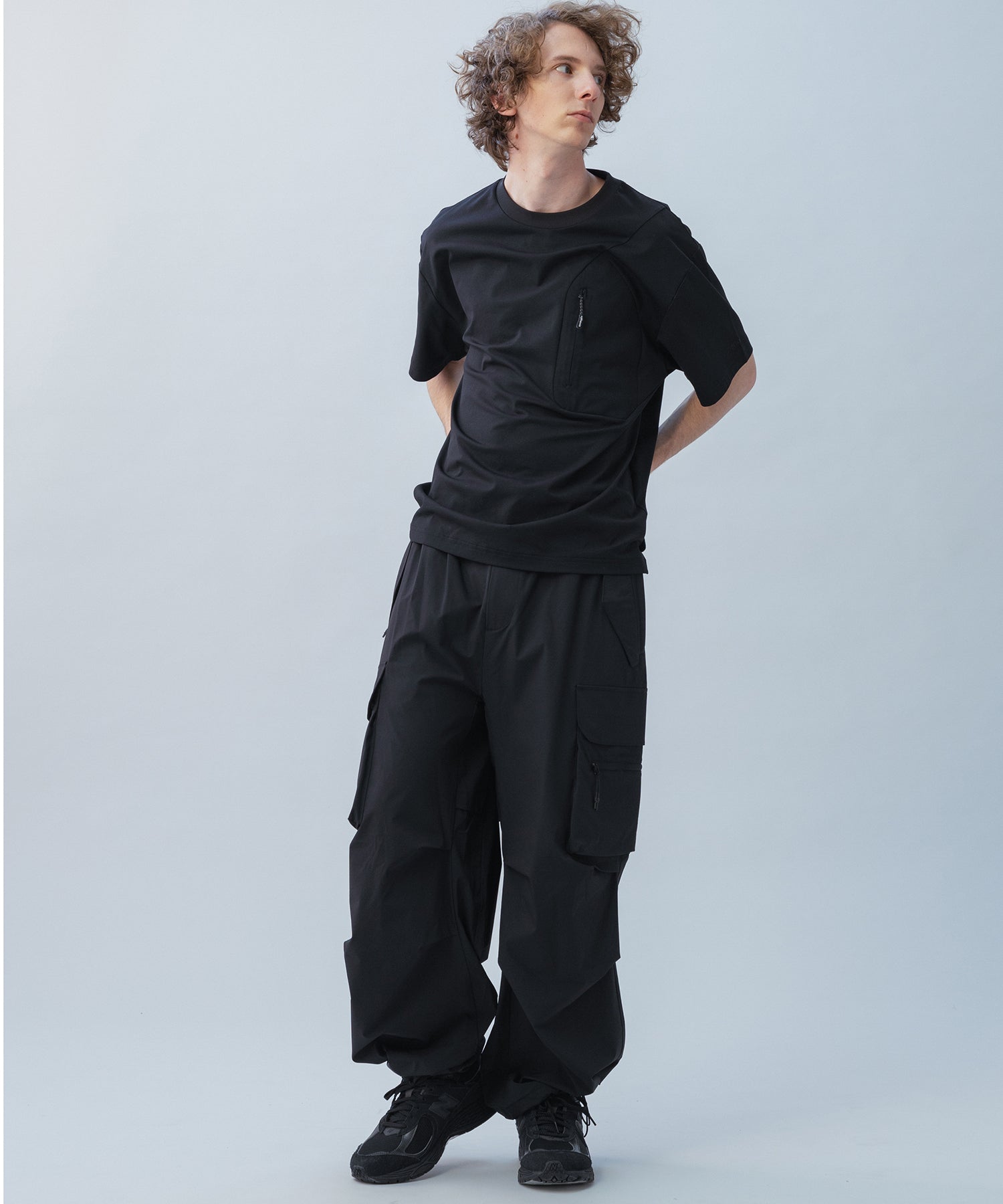 HIDDEN ZIP POCKET SHORT SLEEVE TEE / コンシールファスナーポケット ショートスリーブTシャツ