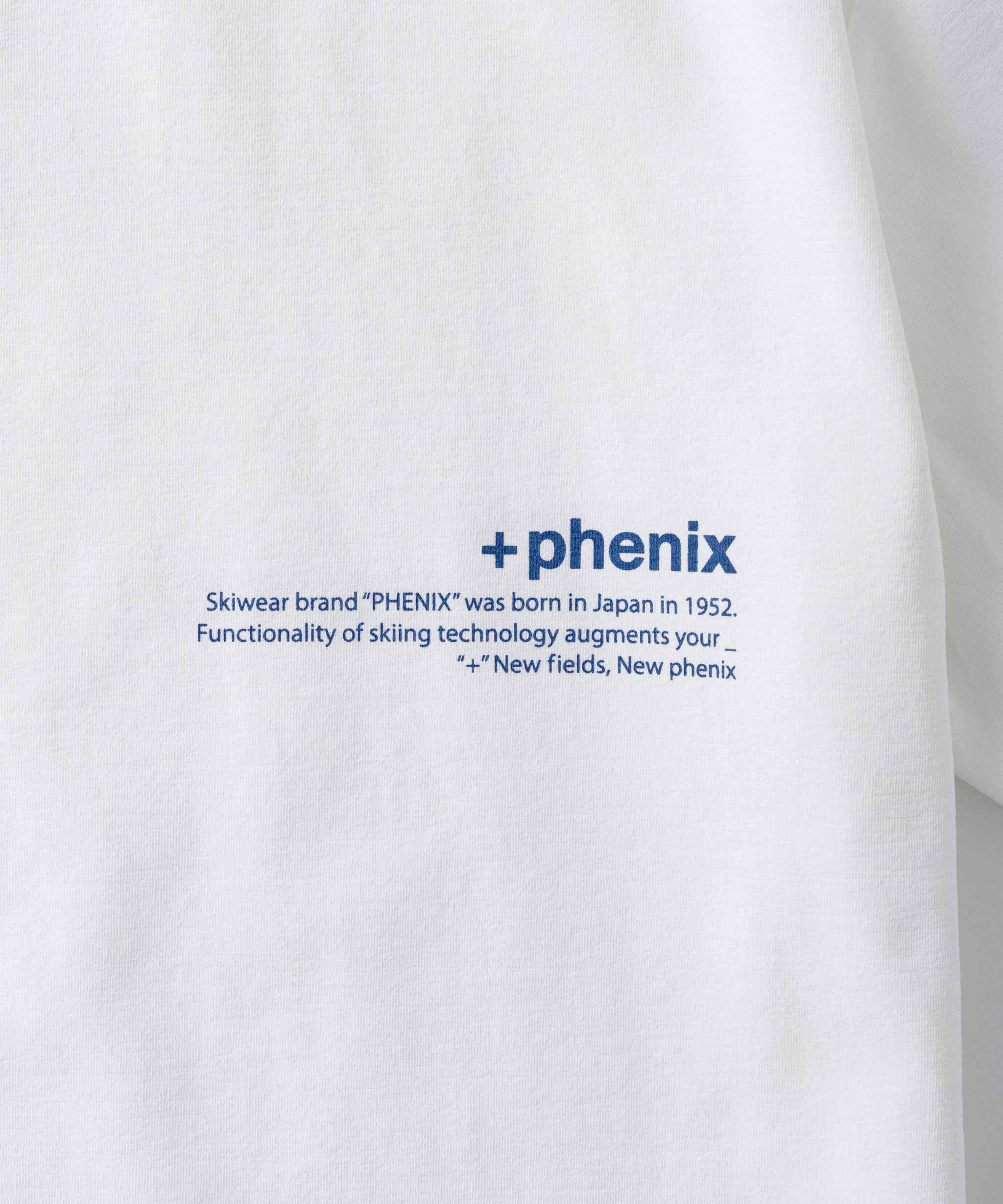 Outlast® TYPOGRAPHY SHORT SLEEVE TEE / タイポグラフィ ショートスリーブTシャツ